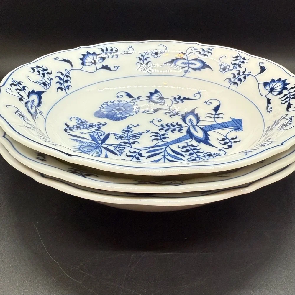 Blue Danube Coupe Soup Bowls (3)